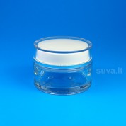 Skaidraus stiklo indelis kosmetikai LAURENCE (50 ml)
