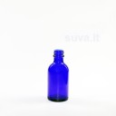 Mėlynos spalvos stiklo buteliukas, 50 ml, PH18