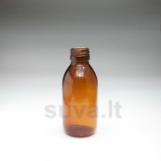 Rudo stiklo buteliukas PP 28 S (150 ml)