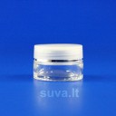 Skaidraus stiklo indelis kosmetikai LAURENCE (15 ml)